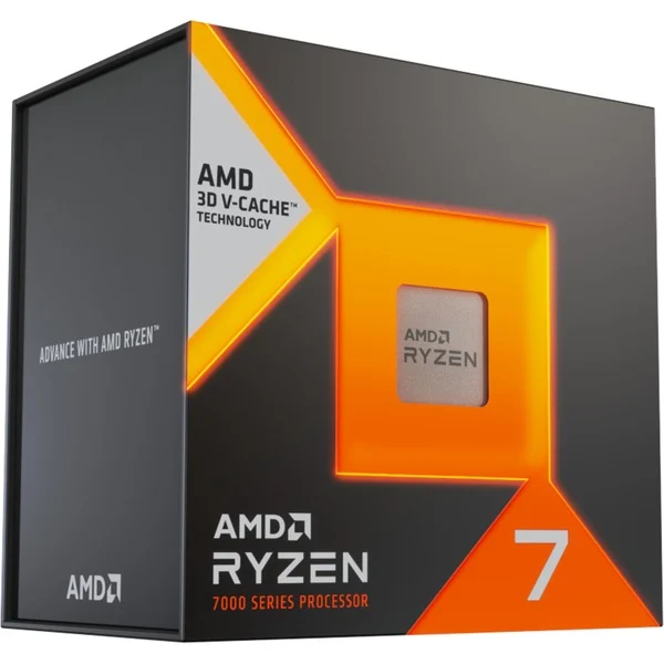 AMD Ryzen 7 7800X3D, 4,2 GHz (5,0 GHz Turbo Boost) socket AM5 processor (Unlocked, Boxed)