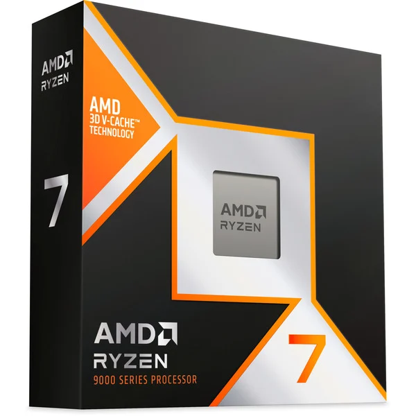 AMD Ryzen 7 9850X3D, 4,7 GHz (5,6 GHz Turbo Boost) socket AM5 processor