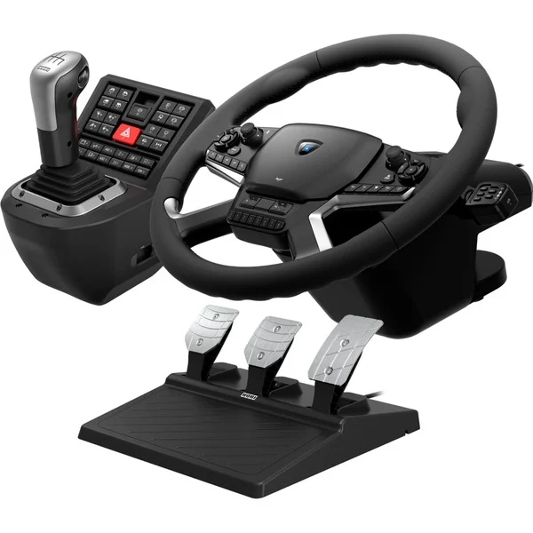 HORI Force Feedback Truck Control System simulatorset (Zwart/zilver)