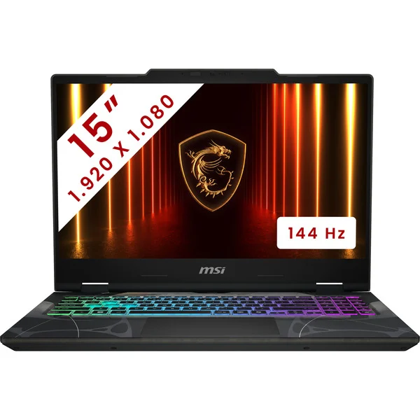 MSI Cyborg A15 AI (B2HWEKG-032BE) 15,6" gaming laptop