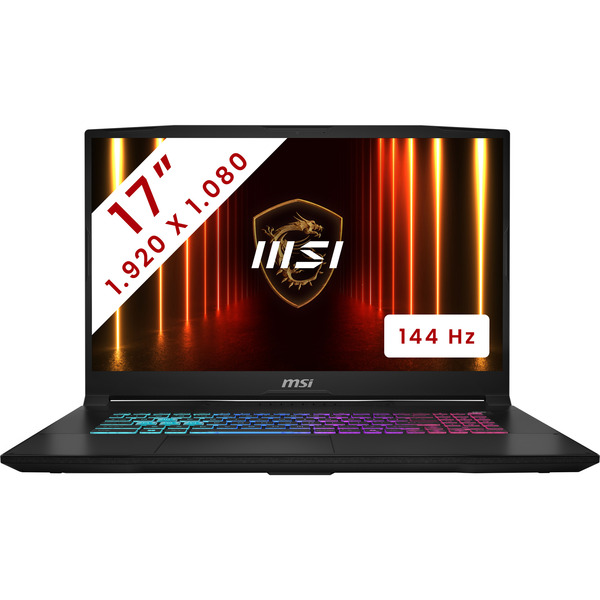 MSI Katana 17 HX (B14WGK-265BE) 17.3" gaming laptop