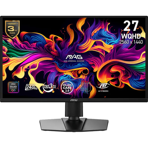 MSI MAG 272QP QD-OLED X24 26,5" gaming monitor