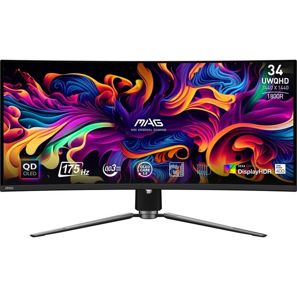 MSI MAG 341CQP QD-OLED 34" Curved UltraWide gaming monitor
