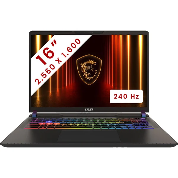 MSI Vector A16 HX (A8WHG-022BE) 16" gaming laptop