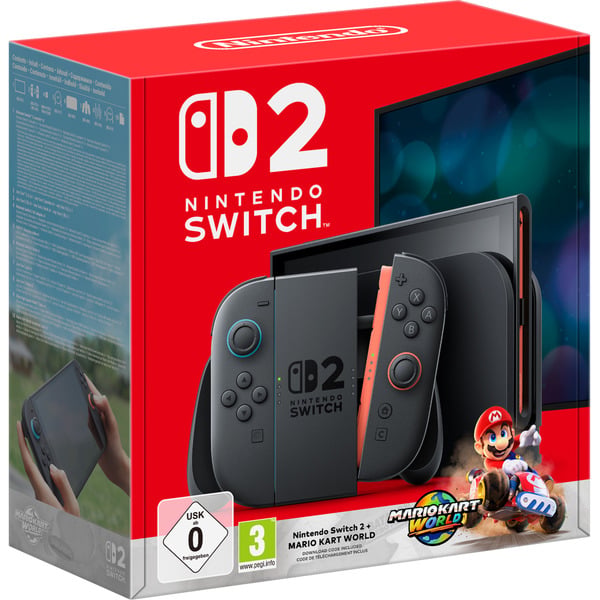 Nintendo Switch 2 + Mario Kart World game console